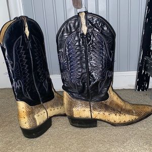 Authentic Rebelde Snakeskin Boots